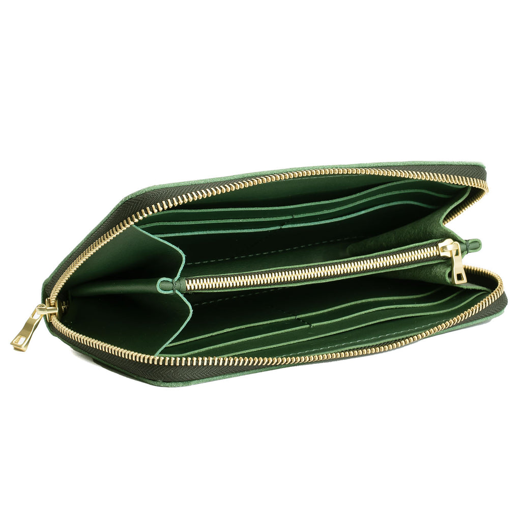 Accordion Zip Wallet