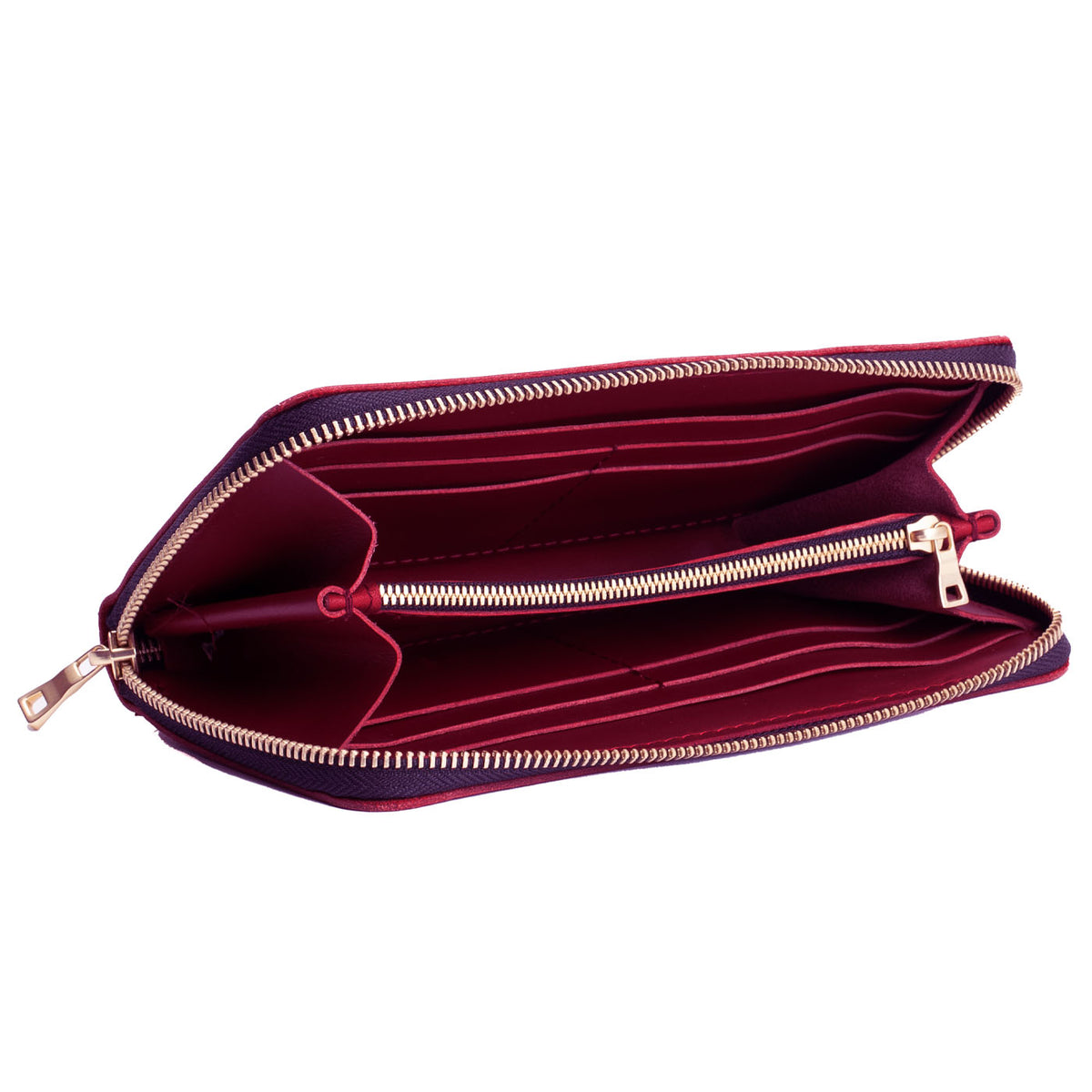 Accordion Zip Wallet