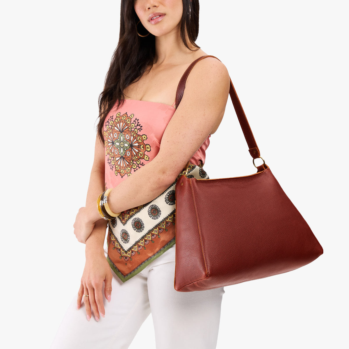 Almost Perfect' Triangle Shoulder Bag